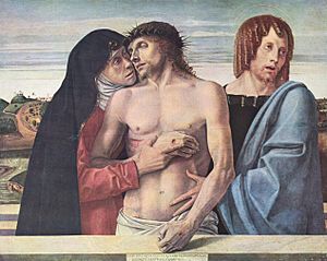 Archivo:Giovanni Bellini - Pietà, 1460 circa