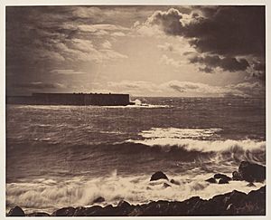 Archivo:Gustave Le Gray-The Great Wave