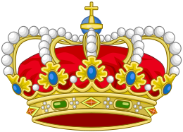 Archivo:Heraldic Royal Crown of Spain (Version of the Royal Arms)