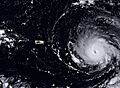 Hurricane Irma Strengthens