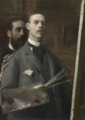 Jacques-Émile Blanche - Self-Portrait with Raphael de Ochoa - 1980.230 - Cleveland Museum of Art