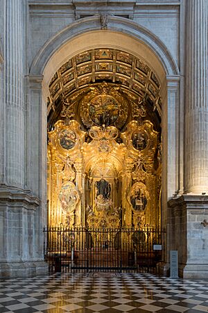 Archivo:Jaen Cathedral 2023 - chapel saint Benedict