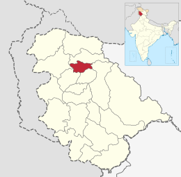 Jammu and Kashmir Srinagar district.svg