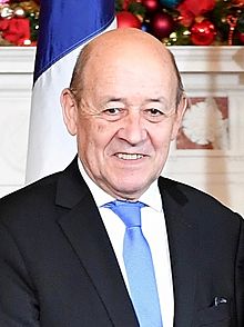 Jean-Yves Le Drian with Rex Tillerson in Washington - 2017 (24278817707) (cropped).jpg