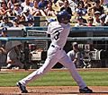 Julio Lugo at bat