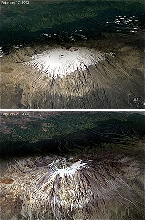 Archivo:Kilimanjaro glacier retreat