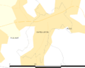 Map commune FR insee code 22038