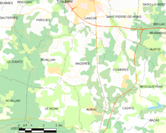 Map commune FR insee code 33279.png