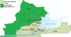 Archivo:Map of the Local Government Areas of Lagos