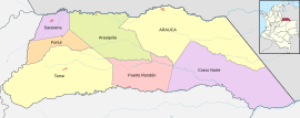 Archivo:Mapa de Arauca (político)