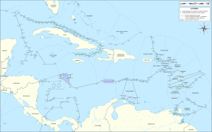Archivo:Mapa del Mar Caribe (límites marinos)