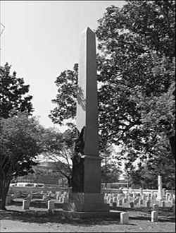 Massachusetts Monument by John Wilson Baton Rouge National Cemetery.jpg