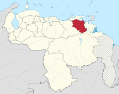 Monagas in Venezuela (+claimed).svg