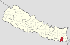 Morang District in Nepal 2015.svg