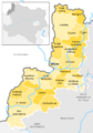 Municipalities Bezirk Gmünd