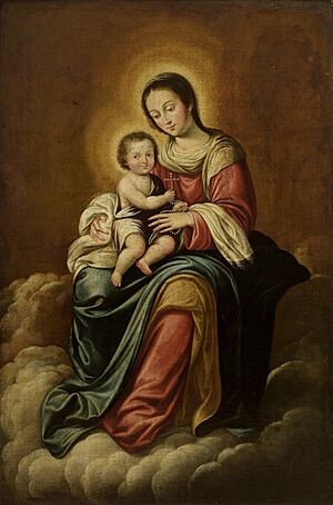 Archivo:Nuestra Señora del Rosario - Juan del Castillo