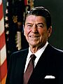 Official Portrait of President Reagan 1981 (cropped)(c)