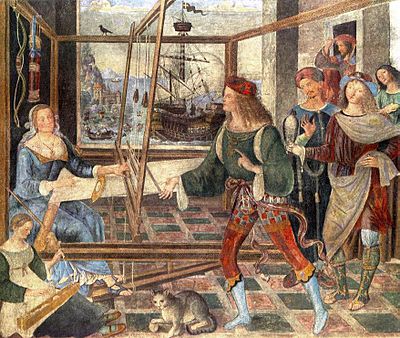 Archivo:Pinturicchio, Return of Odysseus
