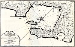 Archivo:Plano de la Bahía de Concepción del Reino de Chile en 1744 - AHG