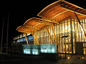 Archivo:Richmond Olympic Oval front view