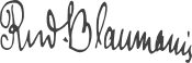 Rudolfs Blaumanis signature.svg