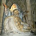 Santander Catedral, Parroquia (cripta) del Santísimo Cristo. Réplica de Piedad de Gregorio Fernández