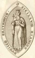 Archivo:Sceau de Blanche de Navarre - Duchesse de Bretagne