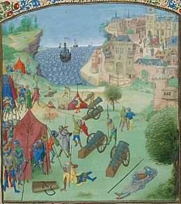 Archivo:Siege of Lisbon 1384