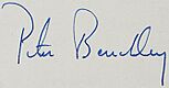 Signature of Peter Benchley from a typescript of chapter 1 of Jaws (1974).jpg