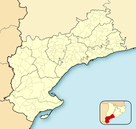 Tivenys ubicada en Provincia de Tarragona
