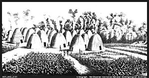 Archivo:Wichita Indian village 1850-1875