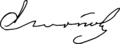 Yuri Andropov Signature
