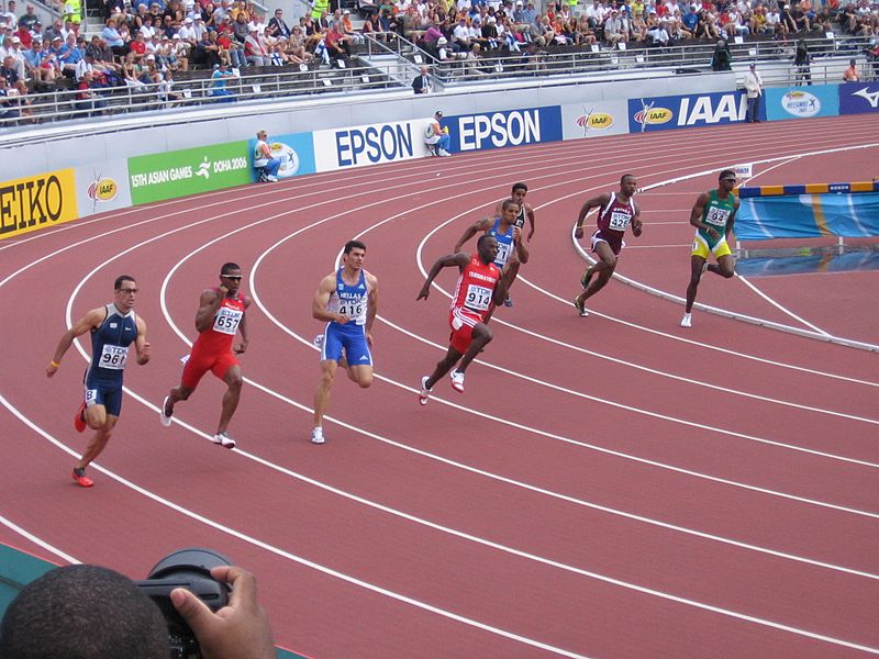 200metres Helsinki2005