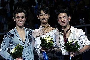 Archivo:2014 Olympics Men Flower Ceremony (2)