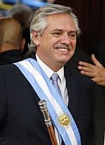 Archivo:Alberto Fernandez presidente (cropped2)