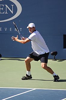 Archivo:Andy Roddick at US Open 2010
