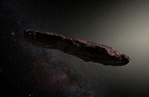 Archivo:Artist's impression of ʻOumuamua