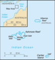 Ashmore and Cartier Islands-CIA WFB Map