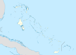 Nasáu ubicada en Bahamas