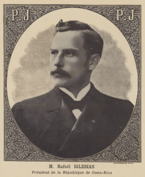 Busto Rafael Iglesias President of the Republic of Costa Rica - Eugene Pirou.png
