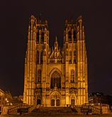 Catedral de San Miguel y Santa Gúdula de Bruselas, Bélgica, 2021-12-14, DD 10-12 HDR