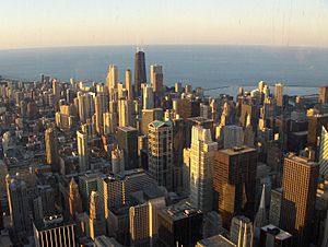 Archivo:Chicago downtown view from Sears
