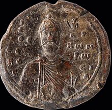 Coin of Yaroslav the Wise with his lifetime image.jpg