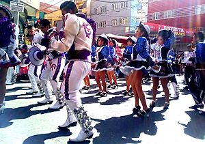 Archivo:Danza Caporales 2 en Gran Poder La Paz 2017