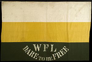 Archivo:Dare to be Free, Women's Freedom League c. 1908 (22772654202)