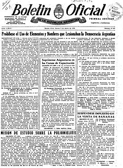 Archivo:Decreto Ley 4161 de 1956