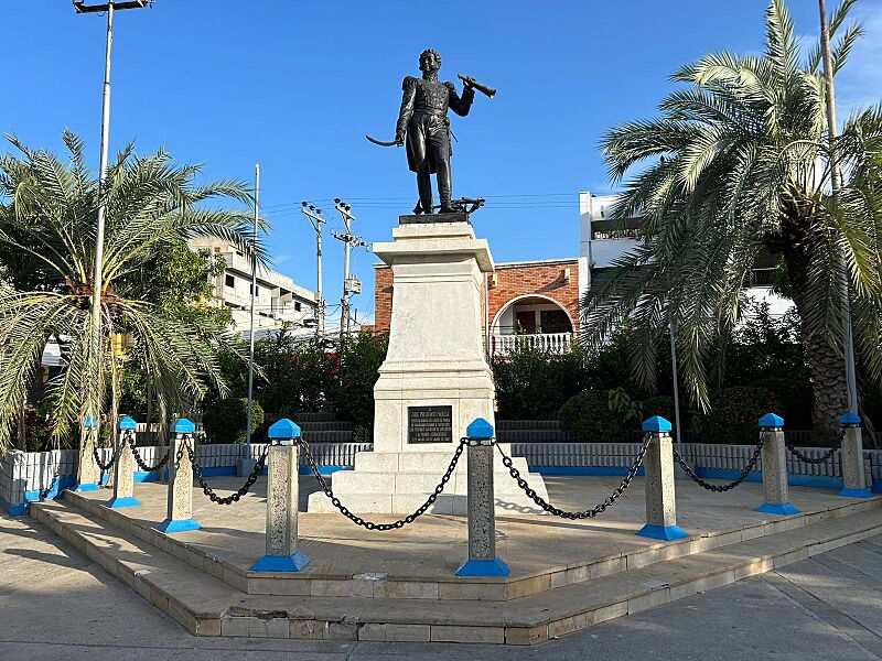 Estatua almirante Padilla Riohacha-20240901