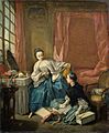 François Boucher (1703-1770) (studio of) - The Modiste - P390 - The Wallace Collection