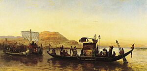 Archivo:Funeral of a Mummy on the Nile - Frederick Arthur Bridgman
