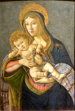 Archivo:La Virgen y el Niño con la corona de espinas y tres clavos (Sandro Botticelli) (02)
